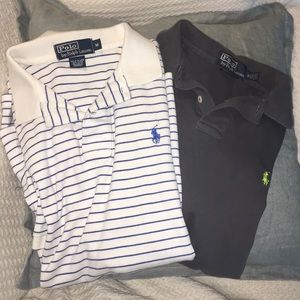 TWO MENS POLOS